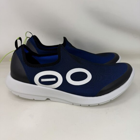OOFOS Other - Oofos Oomg Sport Casual Slip On Recovery Shoes Blue White Men’s Size 10.5